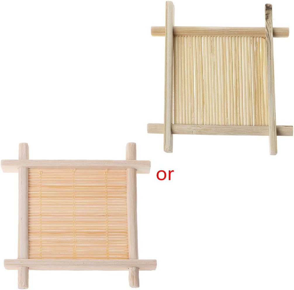 BOGEEL Wooden Handmade Soap Dish Holder for Bathroom and Kitchen