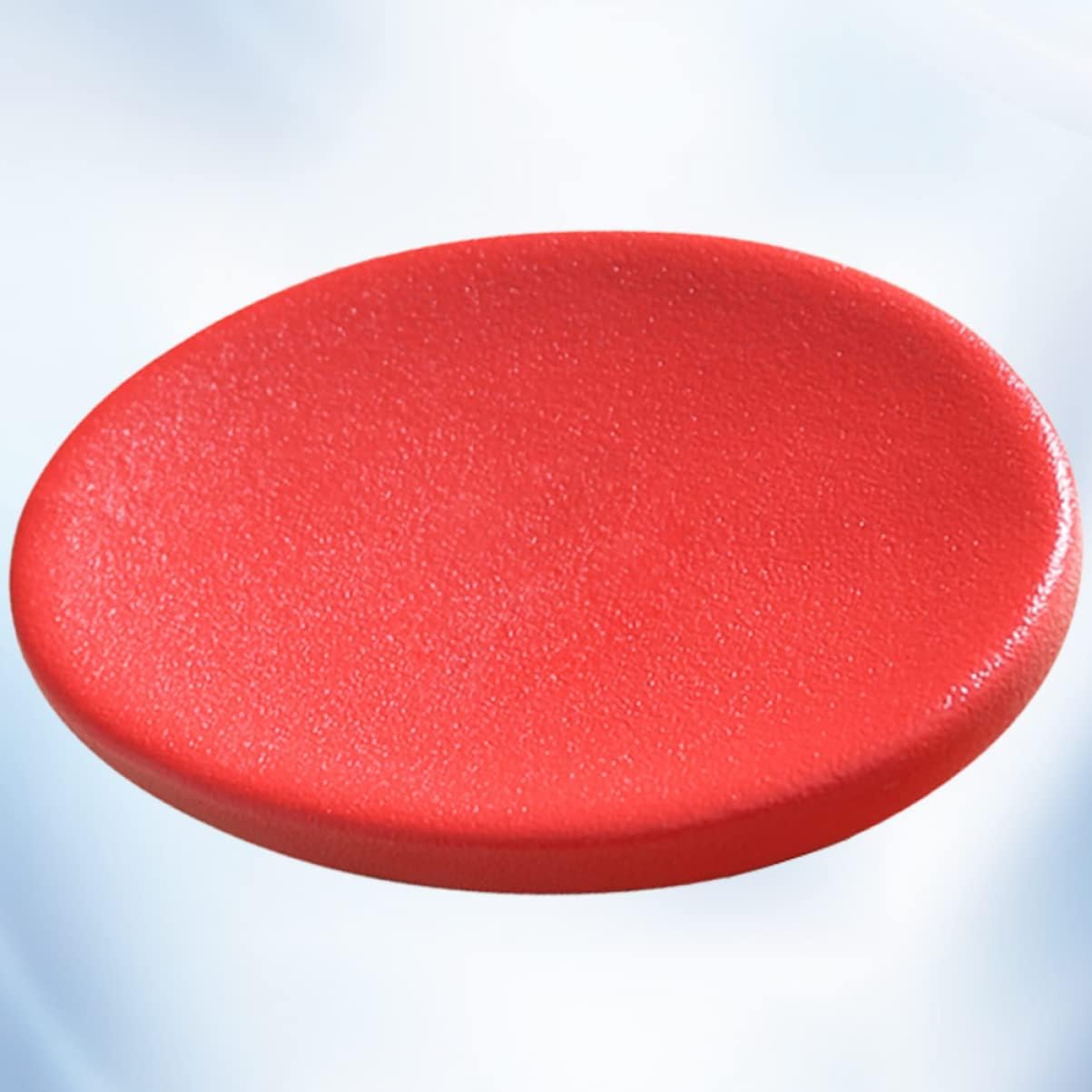 HOLIDYOYO Ceramic Soap Box Red Soap Dish Elegant Bathroom Holder