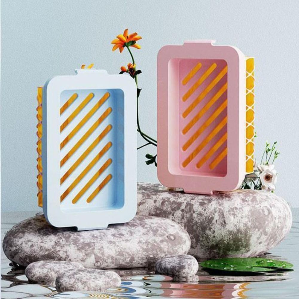 Durable Ceramic Soap Holder with Anti-Slip Design