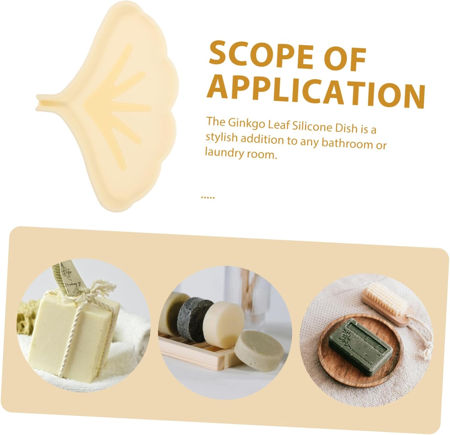 MAGICLULU Silicone Leaf Soap Holder Self Draining