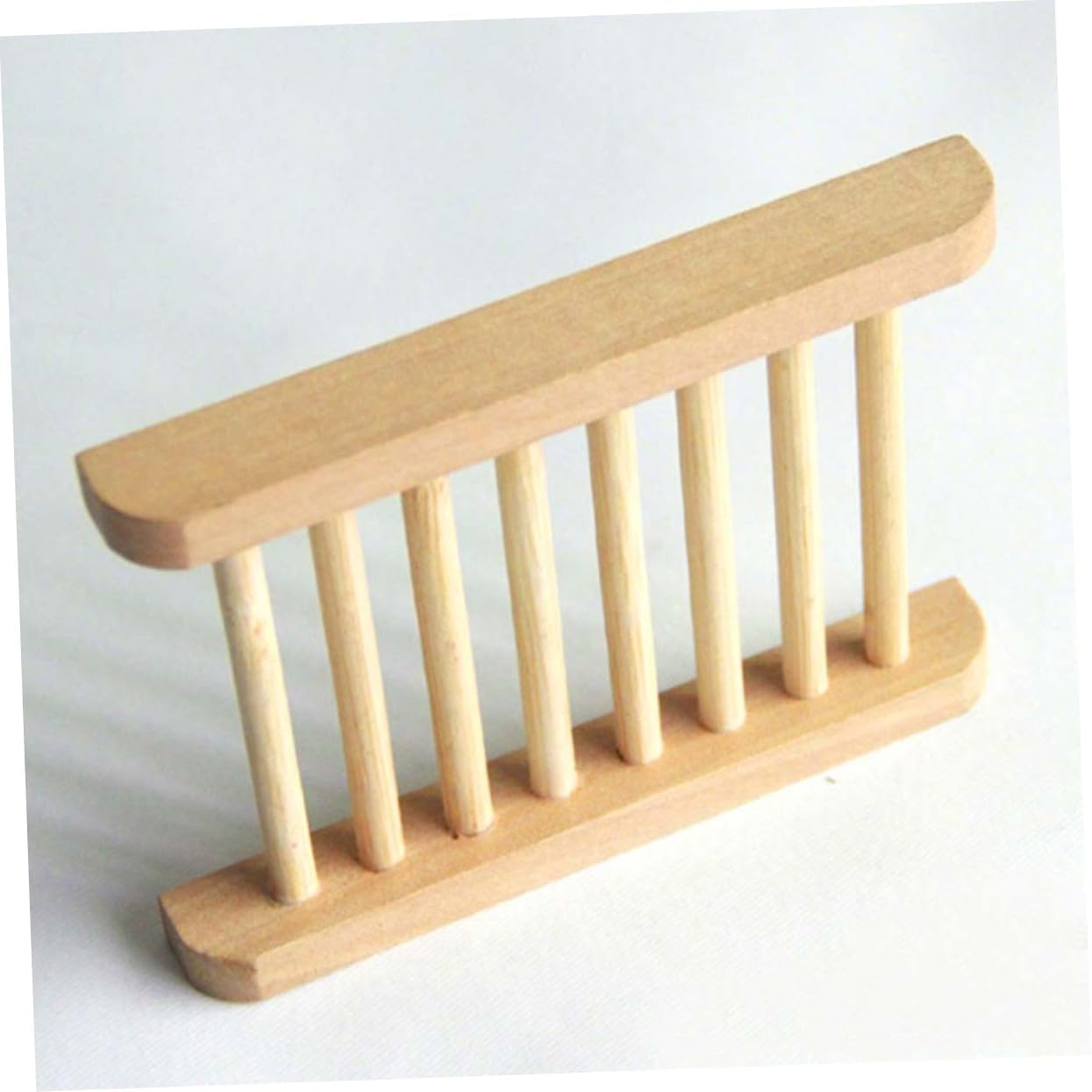 ABOOFAN Wood Soap Tray Holder Set of 2 1