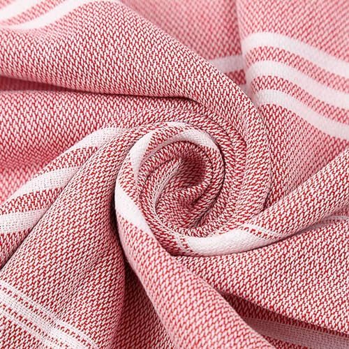 KELINFONG Oversized 70x40 Inch Microfiber Beach Towel Set of 4