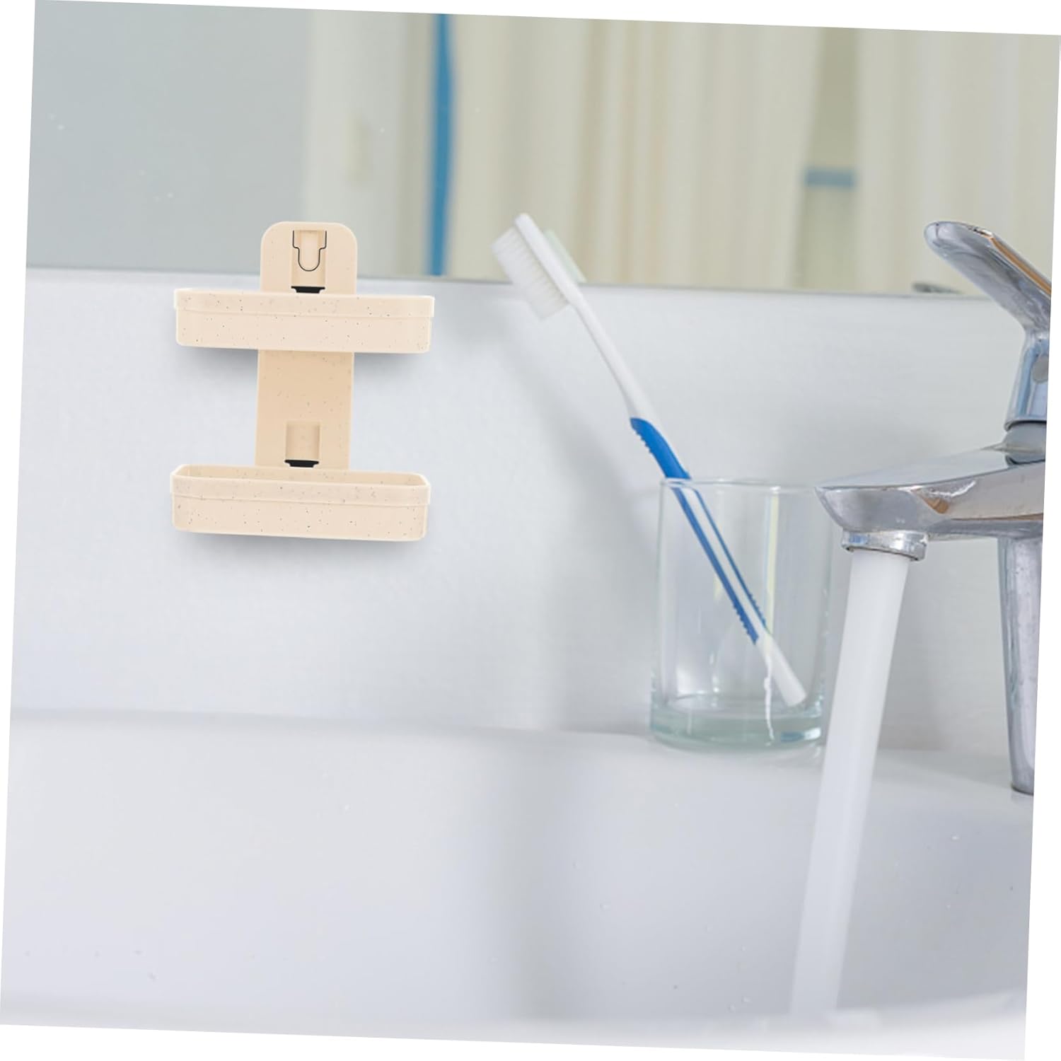 HAKIDZEL 2-Tier Wall-Mounted Soap Holder