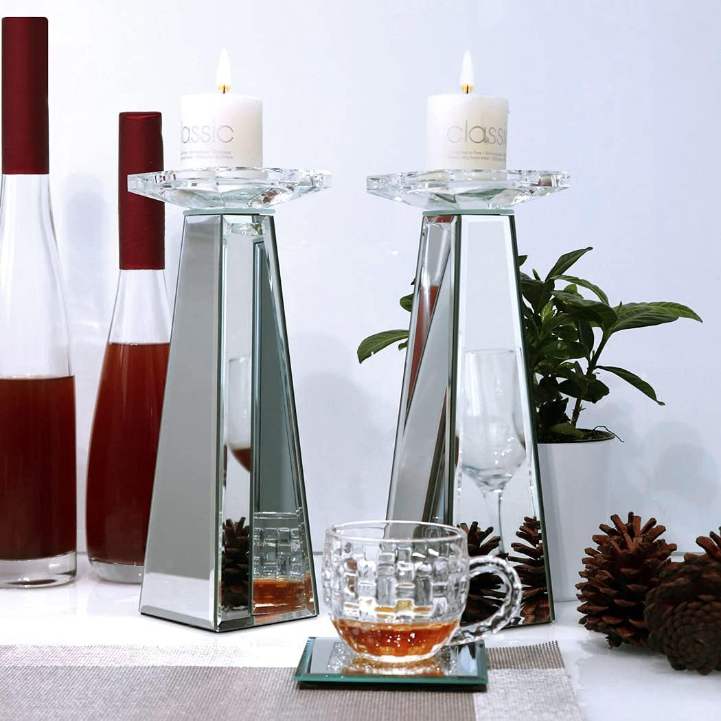 GIMORRTO 2 Set Candle Holders Tabletop Decor
