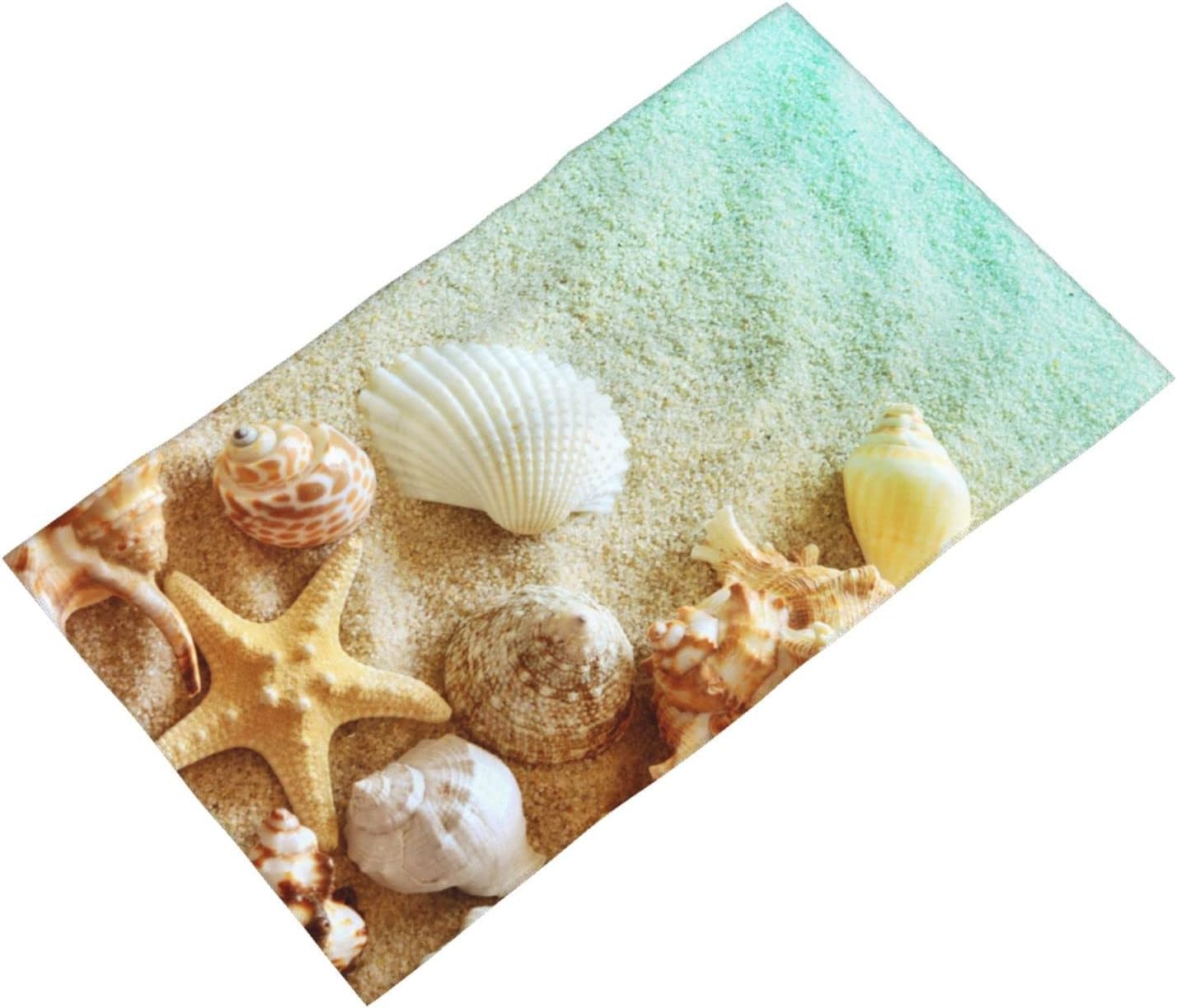 B TREE Summer Beach Starfish Towel - 275x16 Inches