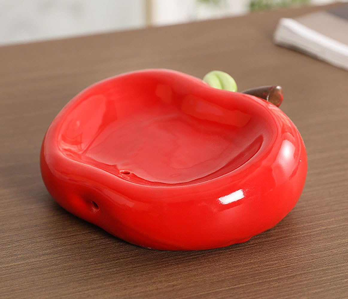 RockTrend Apple-Shaped Ceramic Soap Dish