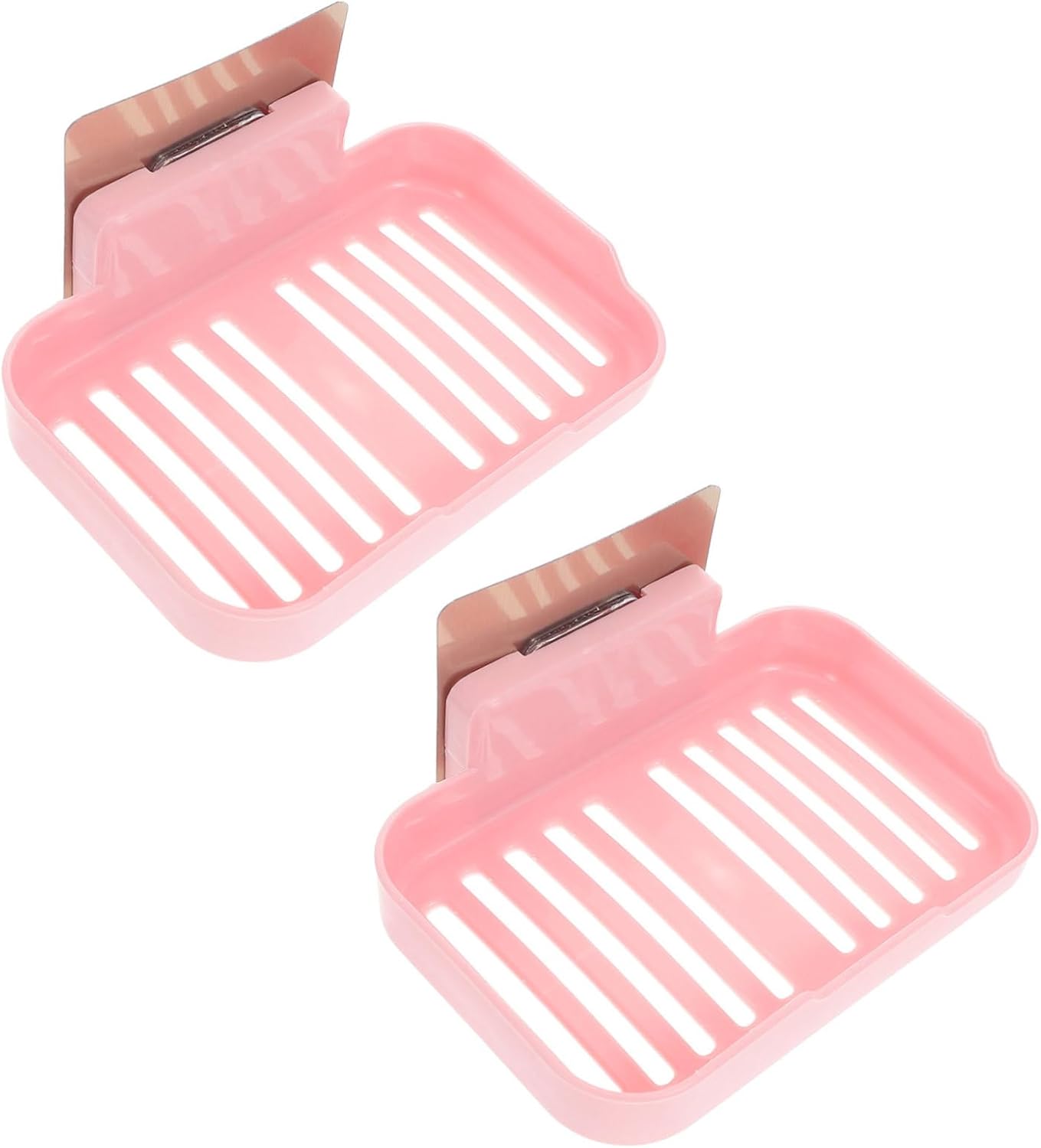 Space-Saving Bath Soap Dish Wall-Mounted Anti-Slip Adhesive Holder 1