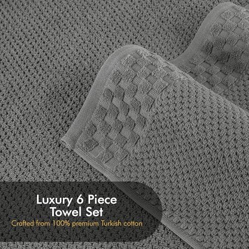 Classic Turkish Towels CTT - 6 Piece Luxury Set