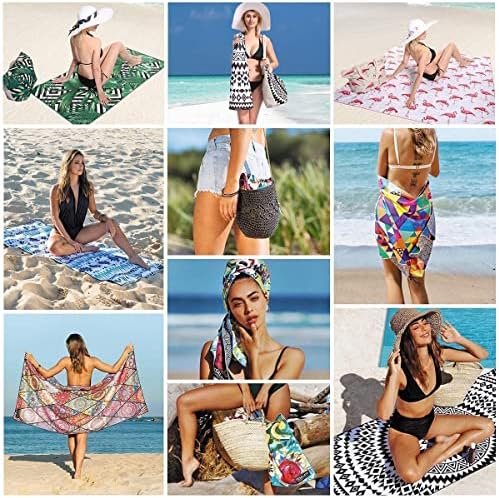 Genovega Microfiber Beach Towel - Extra Large Quick Dry Lightweight