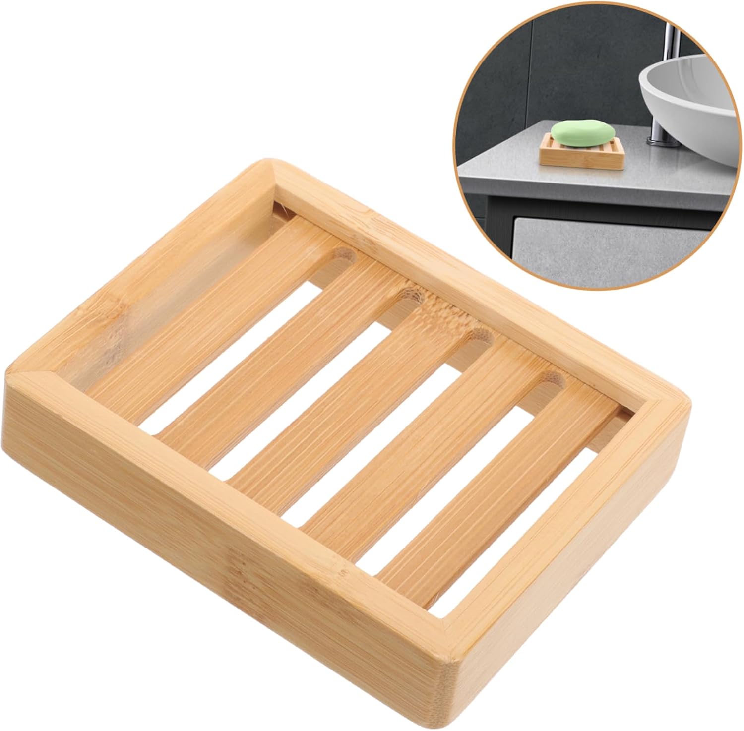 1Pc Boat Soap Dish for Bathroom Sink and Kitchen