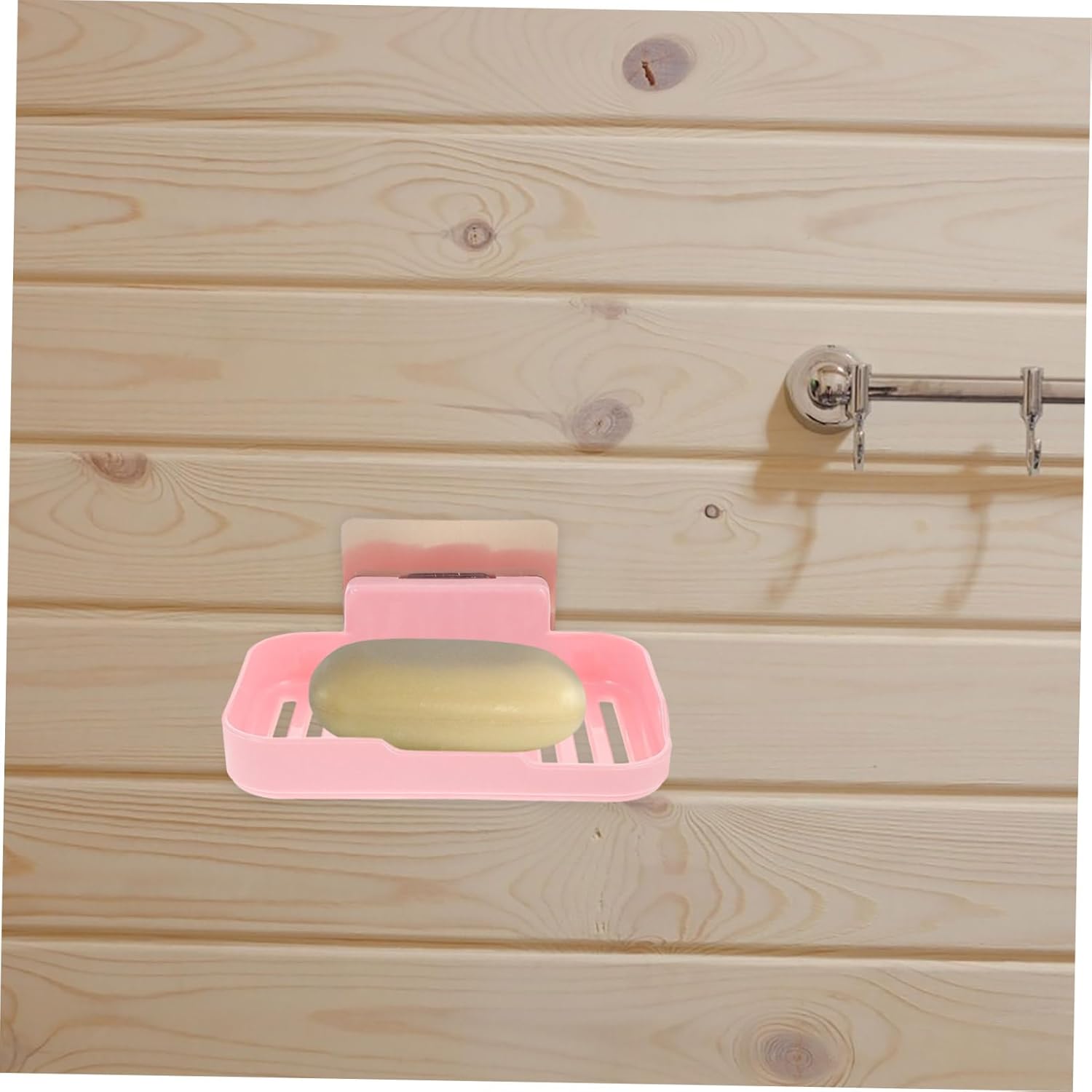 Zerodeko 2pcs Wall-Mounted Soap Dish Holder for Kitchen Bathroom Shower Travel