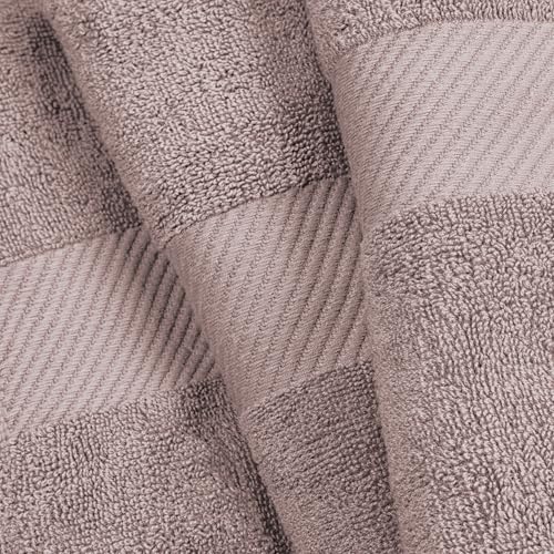 SUPERIOR Kendell 6 Piece Egyptian Cotton Towel Set in Fawn