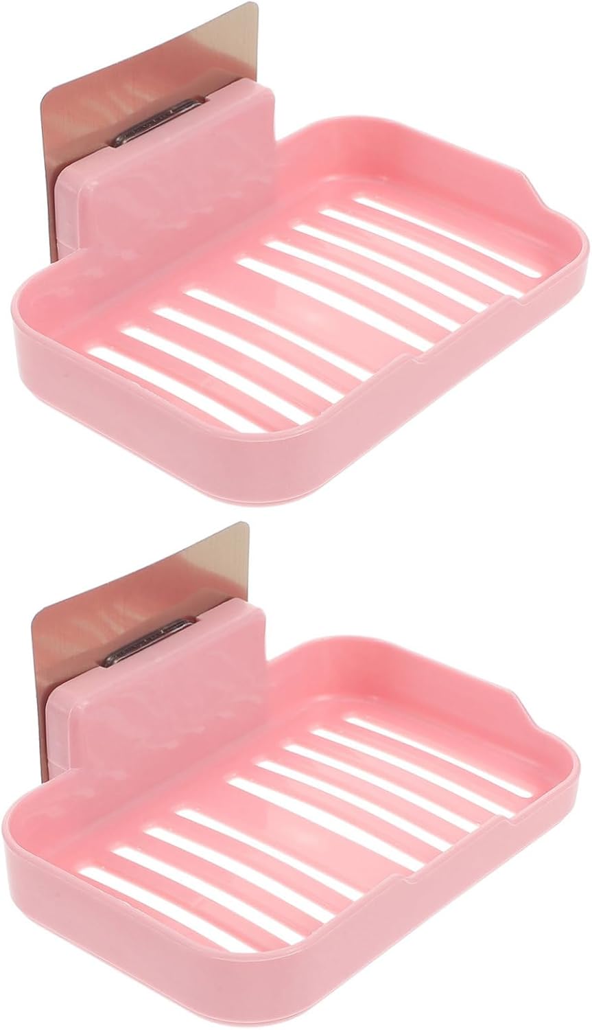 VINTORKY 2-Piece Shower Soap Dish Wall Mount Holder 1