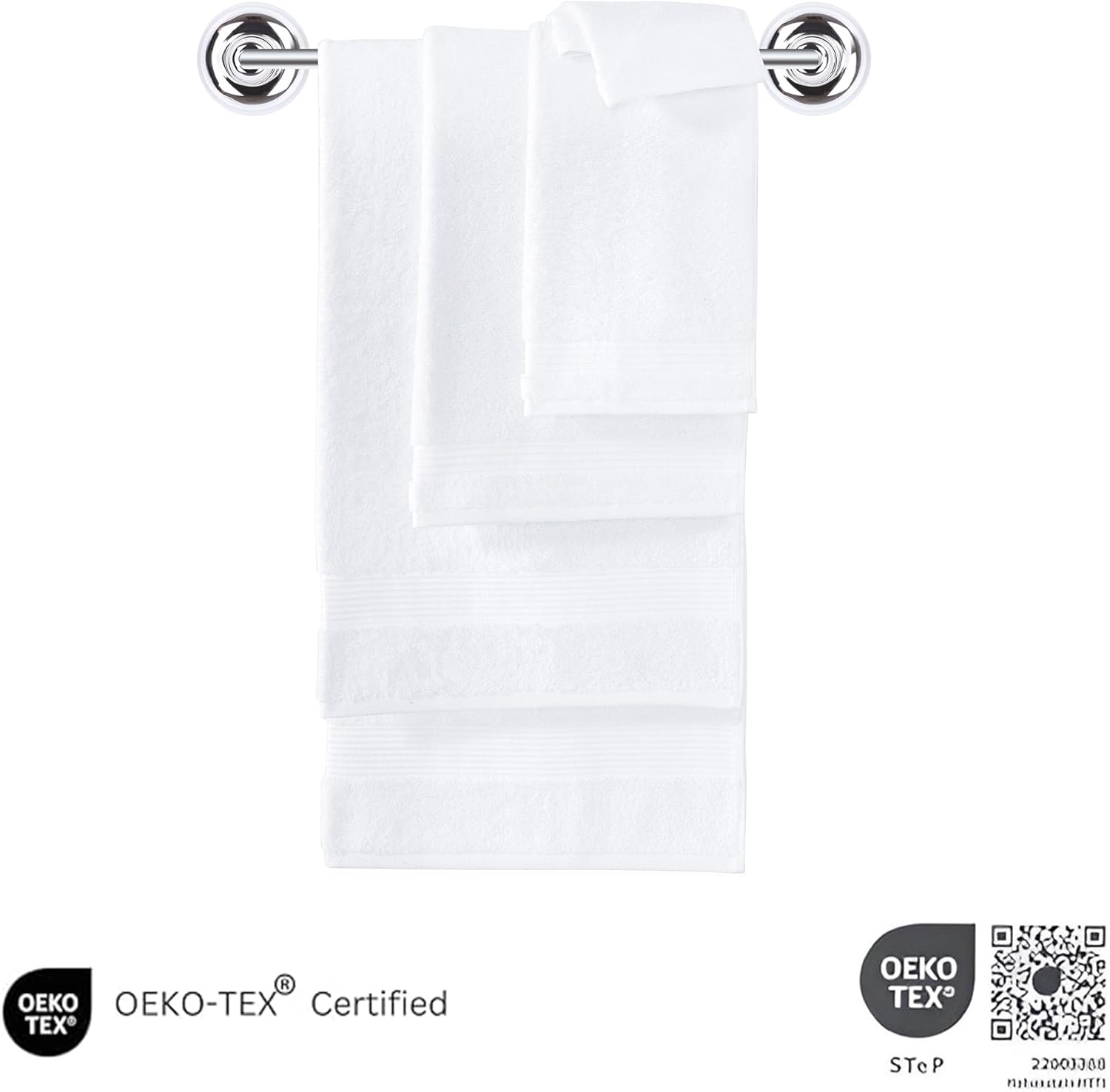 Classic Turkish Towels CTT - 6 Piece Luxury Towel Set
