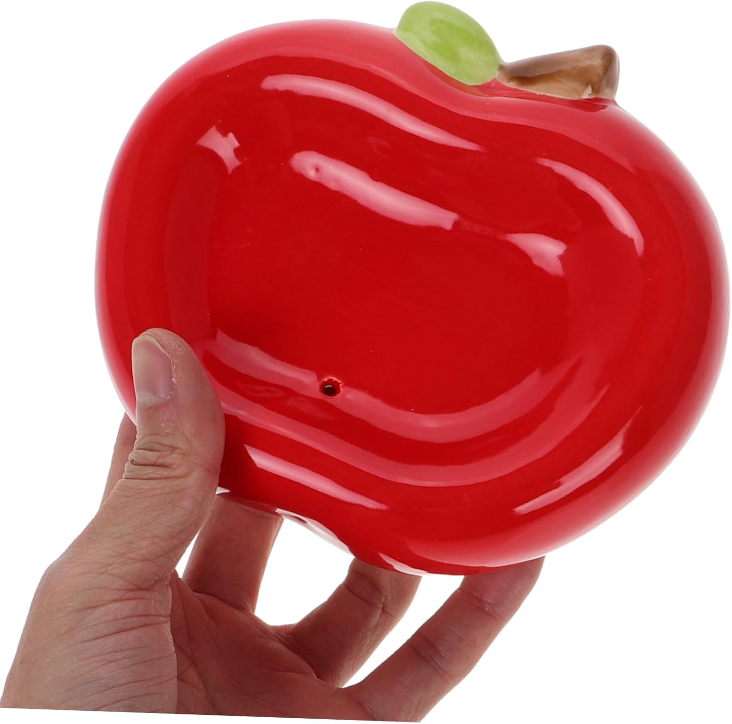 Anneome Ceramic Apple Soap Tray with Drainage