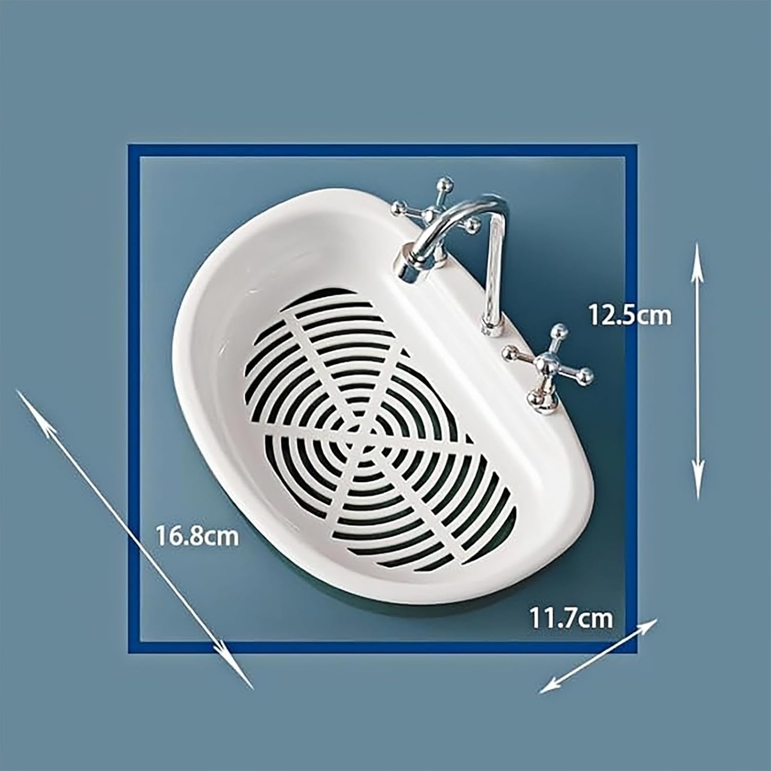Foumiyfa 1pc Suction Cup Soap Dish - Durable Draining WhiteRed