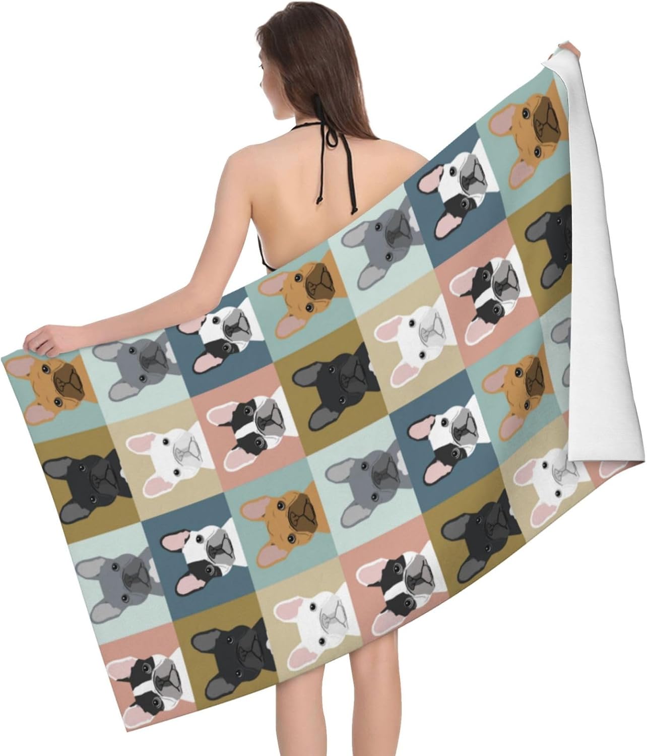 VIMIE Microfiber Beach Towel for Adults 1