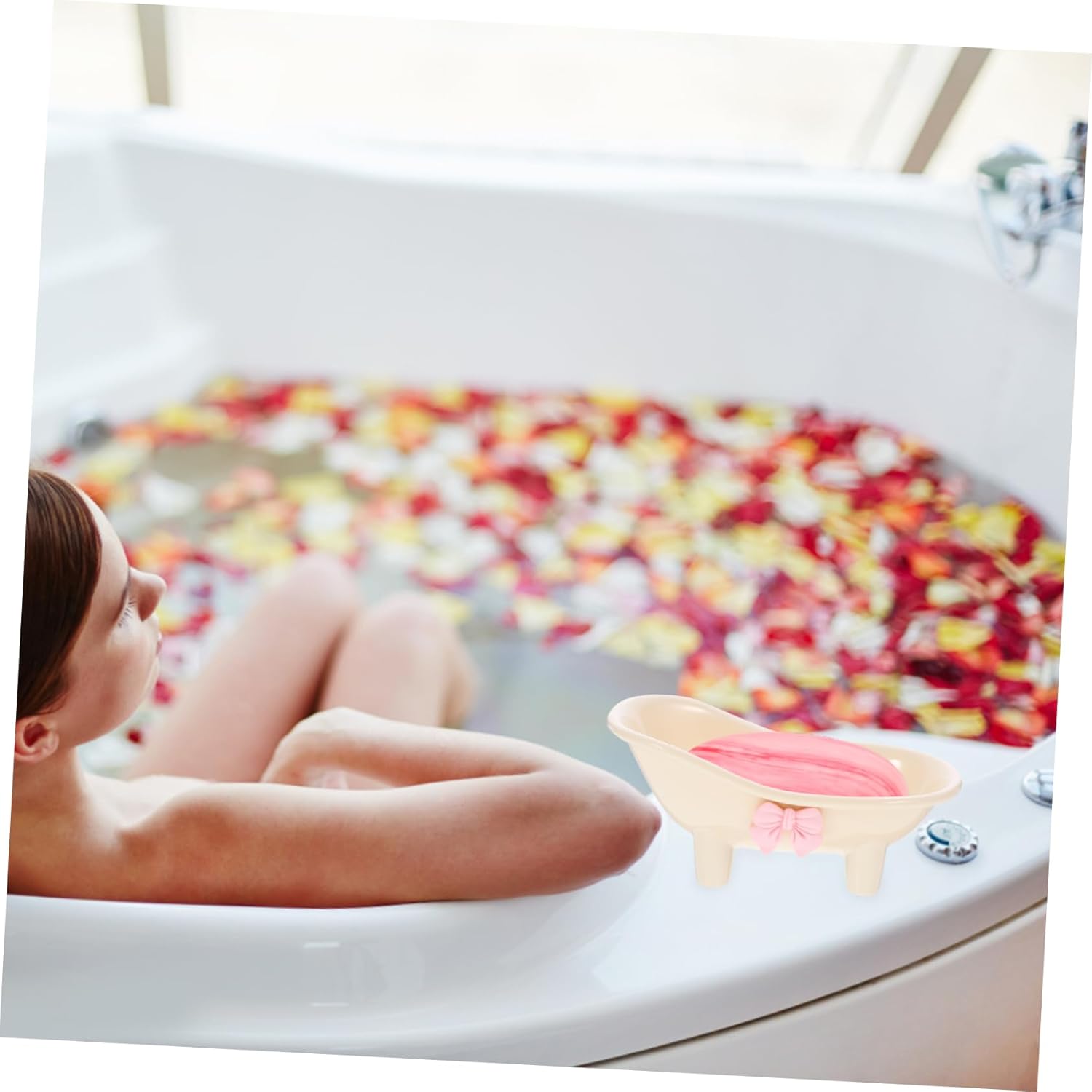 Yardenfun Bathroom Soap Dish with Draining Tray