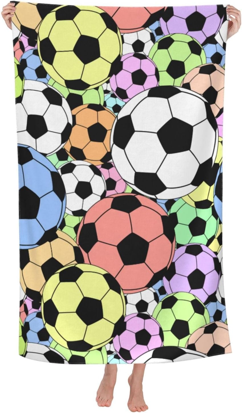 VOOHDDY Microfiber Beach Towel - Oversized Soft Quick Dry