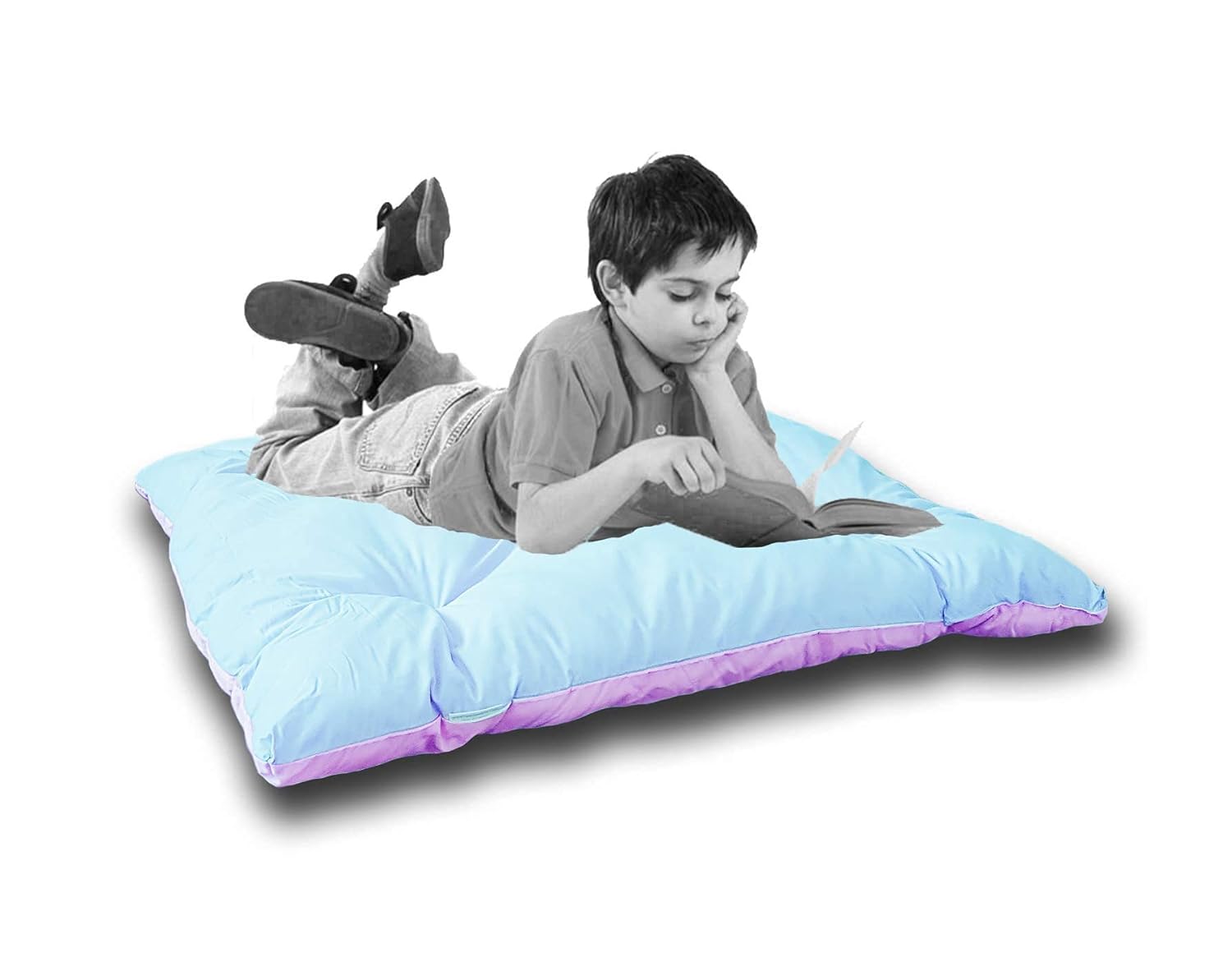 Handmade Double Sided Floor Cushion 40x40 Inches