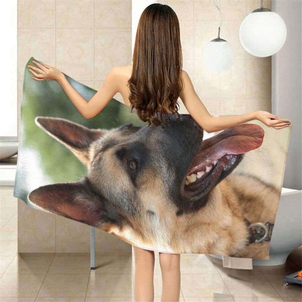 Comfy Bath Towels for German Shepherd Dogs