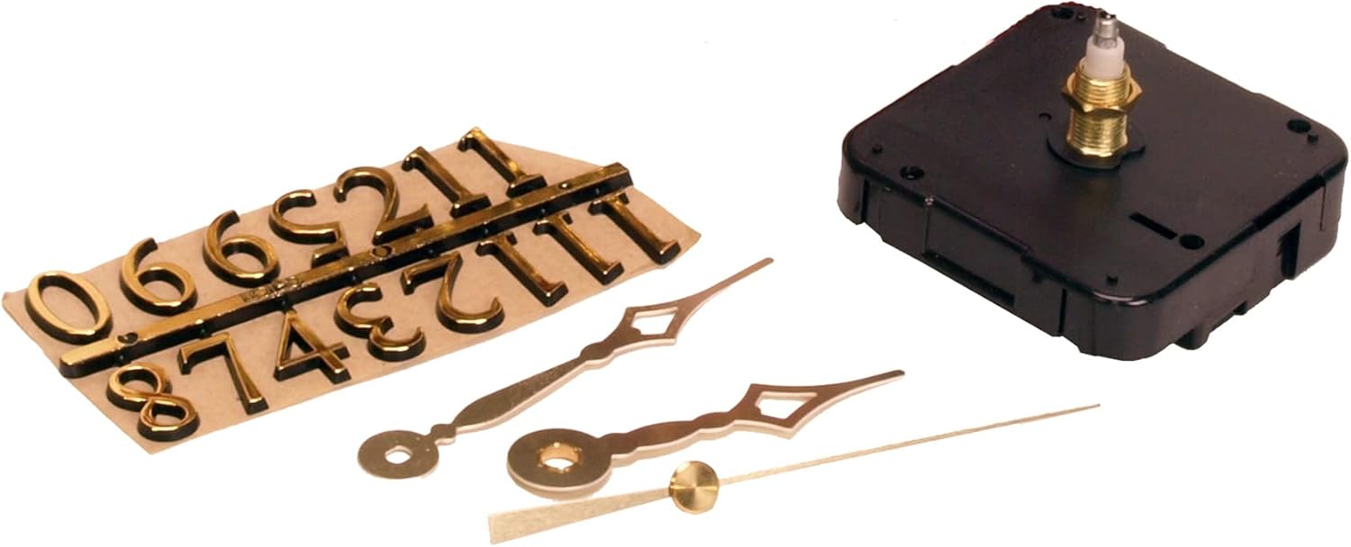 Walnut Hollow 3 Piece Clock Kit for 34-inch Surfaces