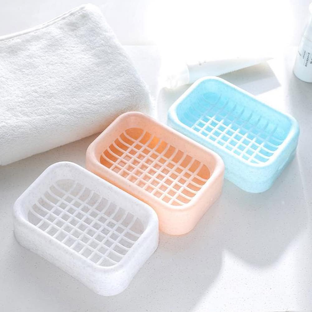 Removable Soap Drainers Plastic Holder for Home and Travel 1