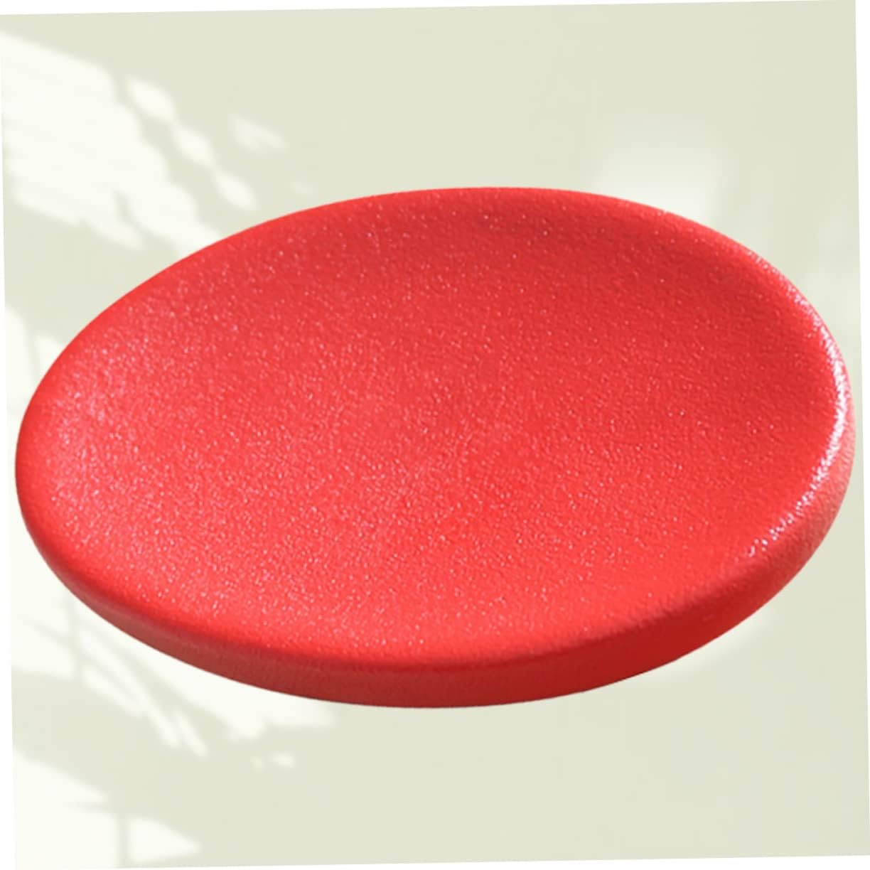 Modern Red Ceramic Soap Dish Holder
