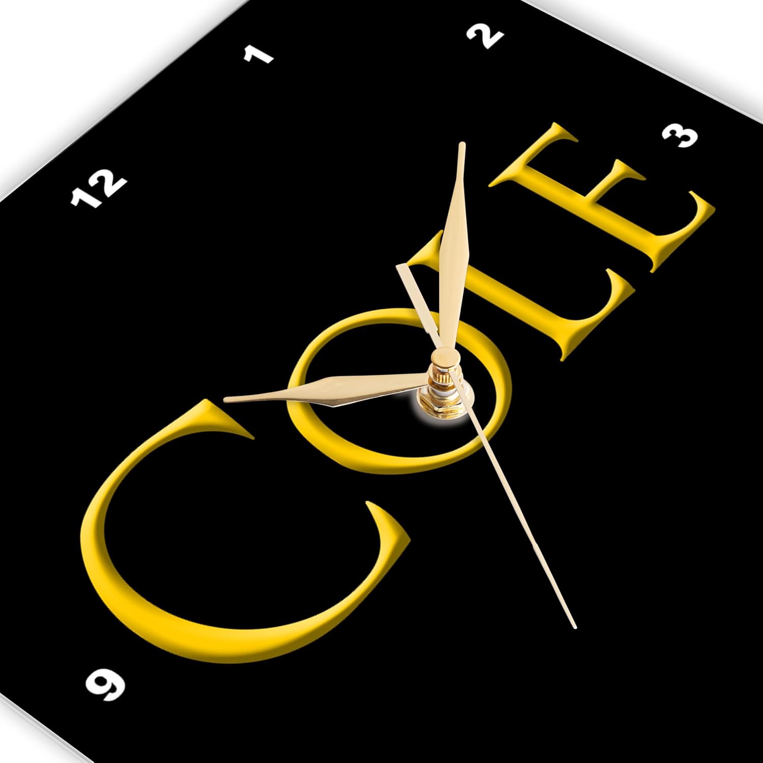 3dRose Wall Clock Silent - 15 Inch - Cole Classic Baby Name