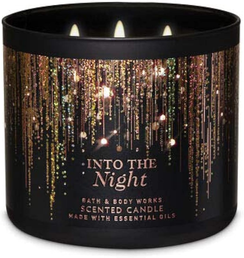 Bath Body Works Into The Night 3 Wick Jar Candle 145oz