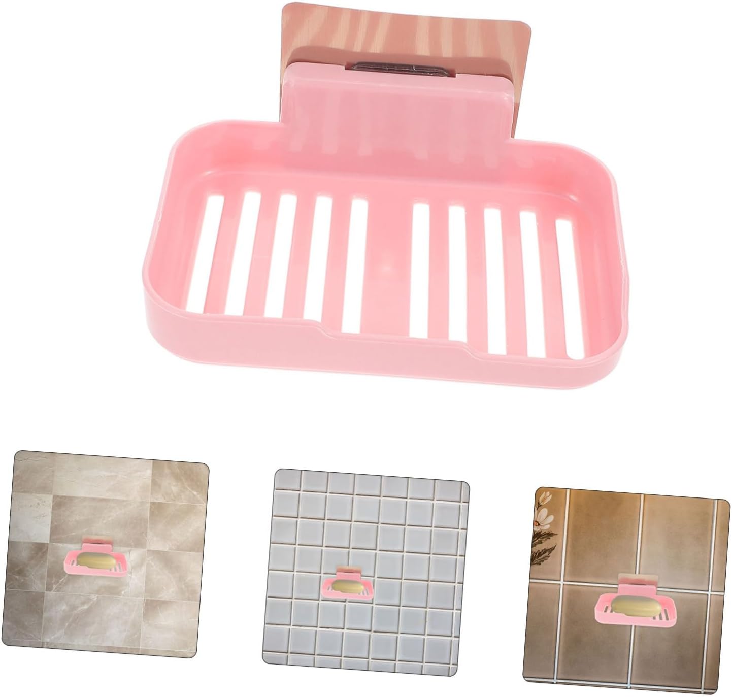 Alipis 2pcs Waterproof Wall Soap Holder