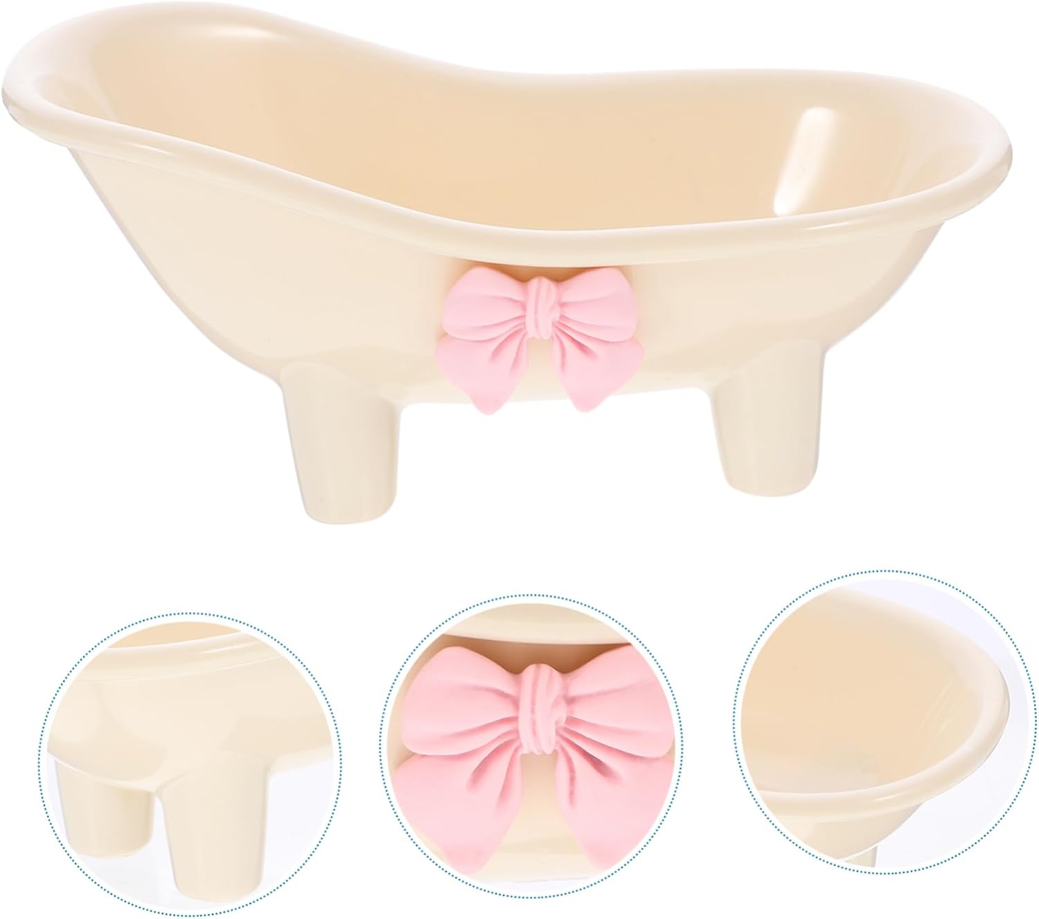 GLEAVI Self Draining Soap Dish for Shower and Kitchen