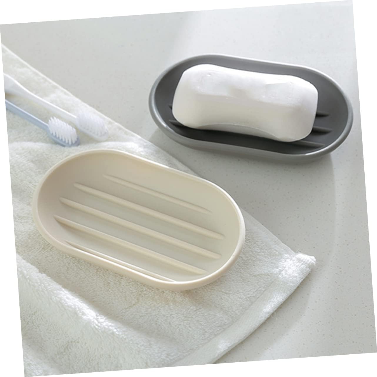 PRETYZOOM Oval Soap Holder Sturdy and Stylish