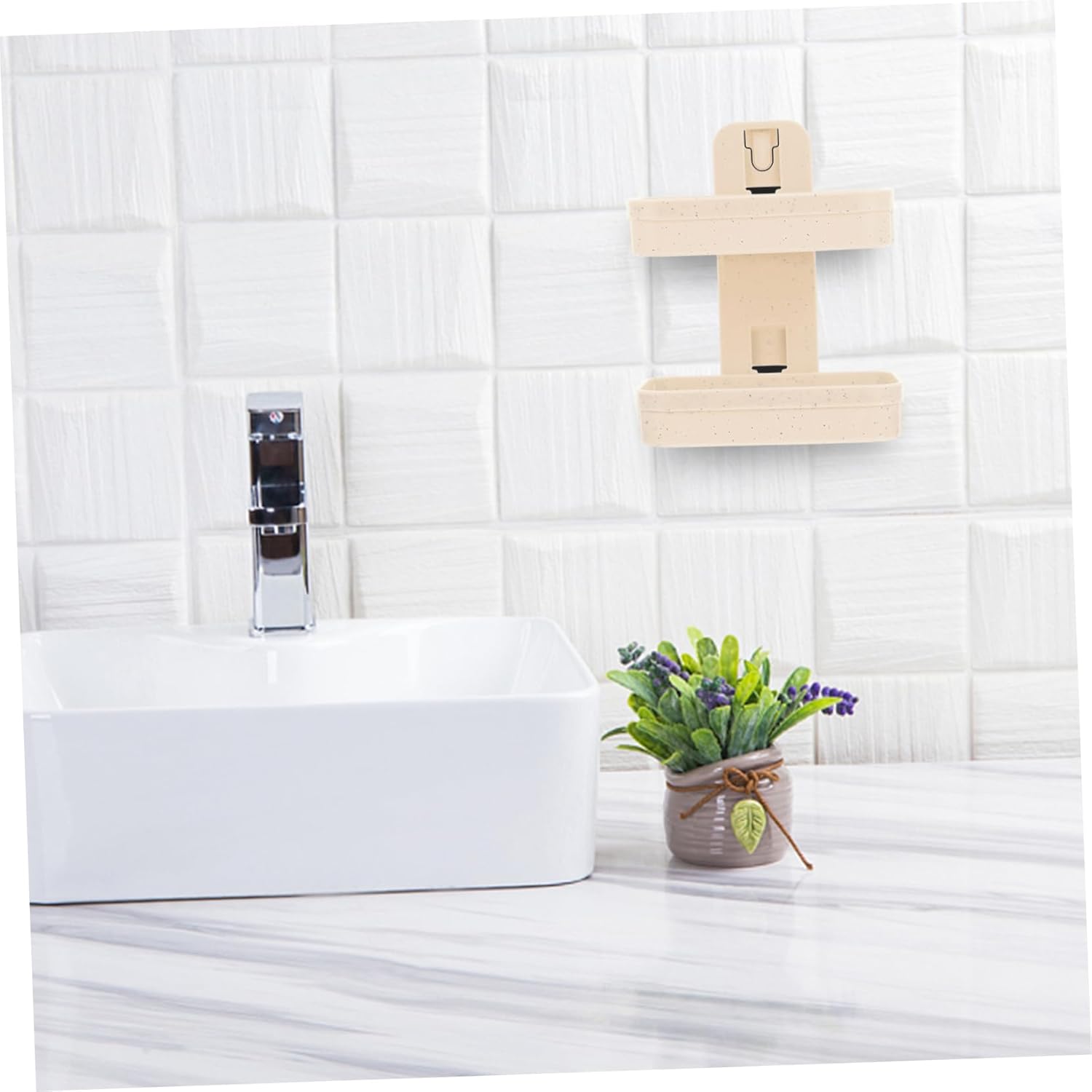 Modern Double Layer Wall Mount Soap Dish