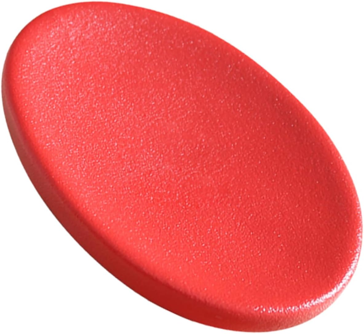 DRESSOOS Ceramic Soap Holder Red Bath Soap Dish