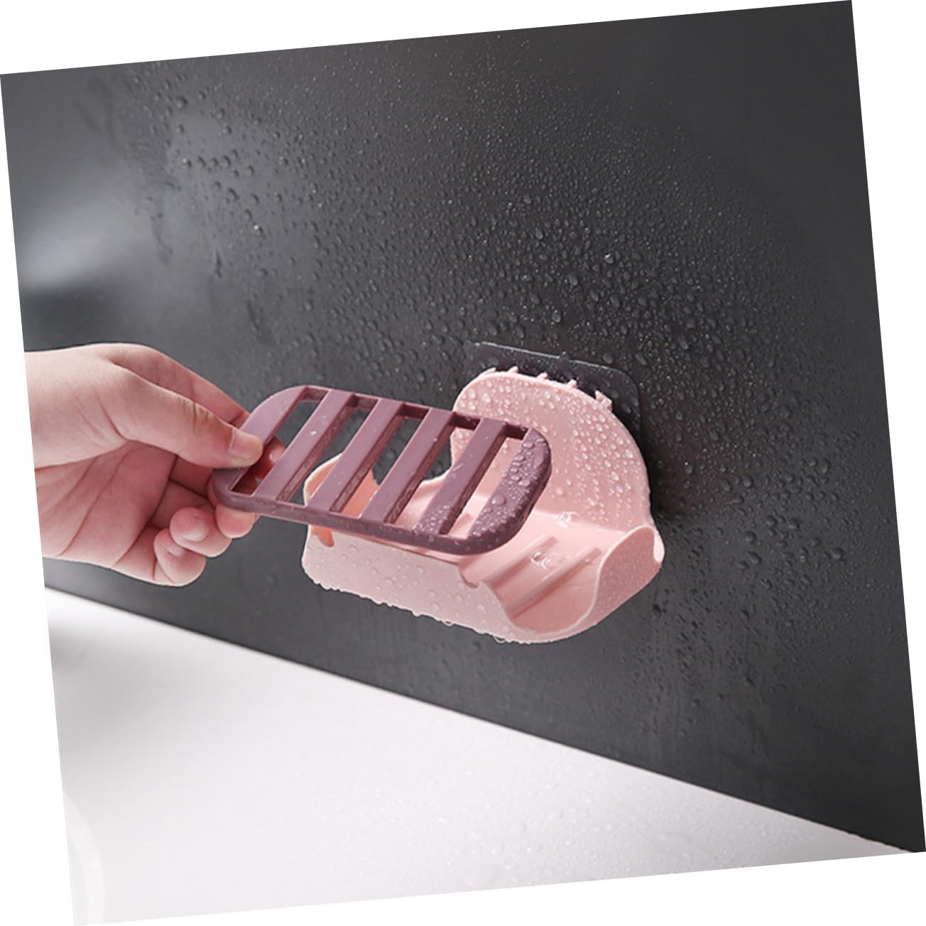 COOLHIYA Double Layer Soap Dish Holder 1