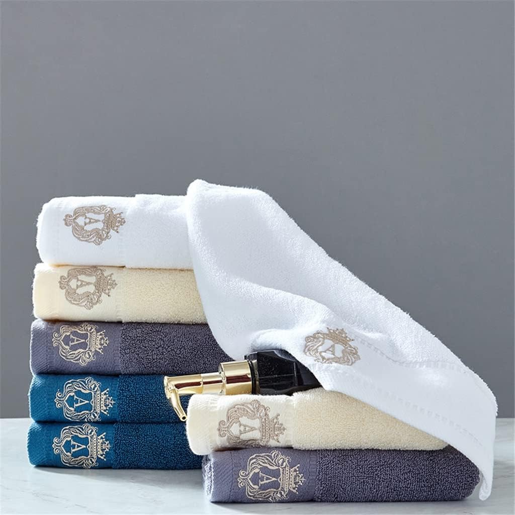 DLUXCA 100 Cotton Bath Towel - Soft Absorbent Family Set