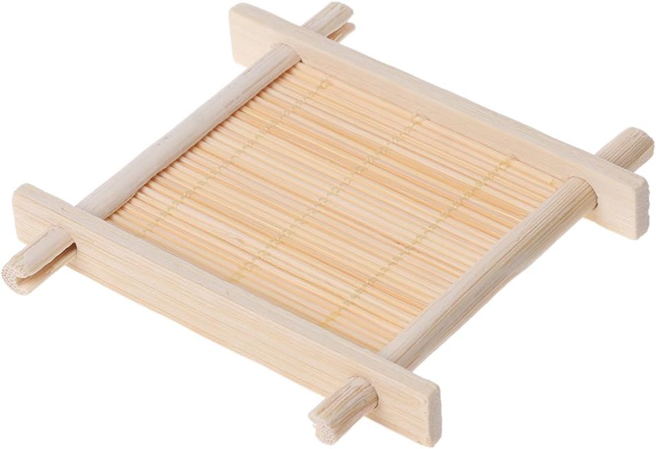 BOGEEL Wooden Handmade Soap Dish Holder for Bathroom and Kitchen