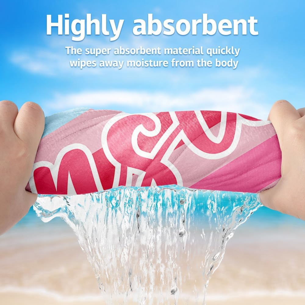 Customized Beach Towels for Kids and Adults