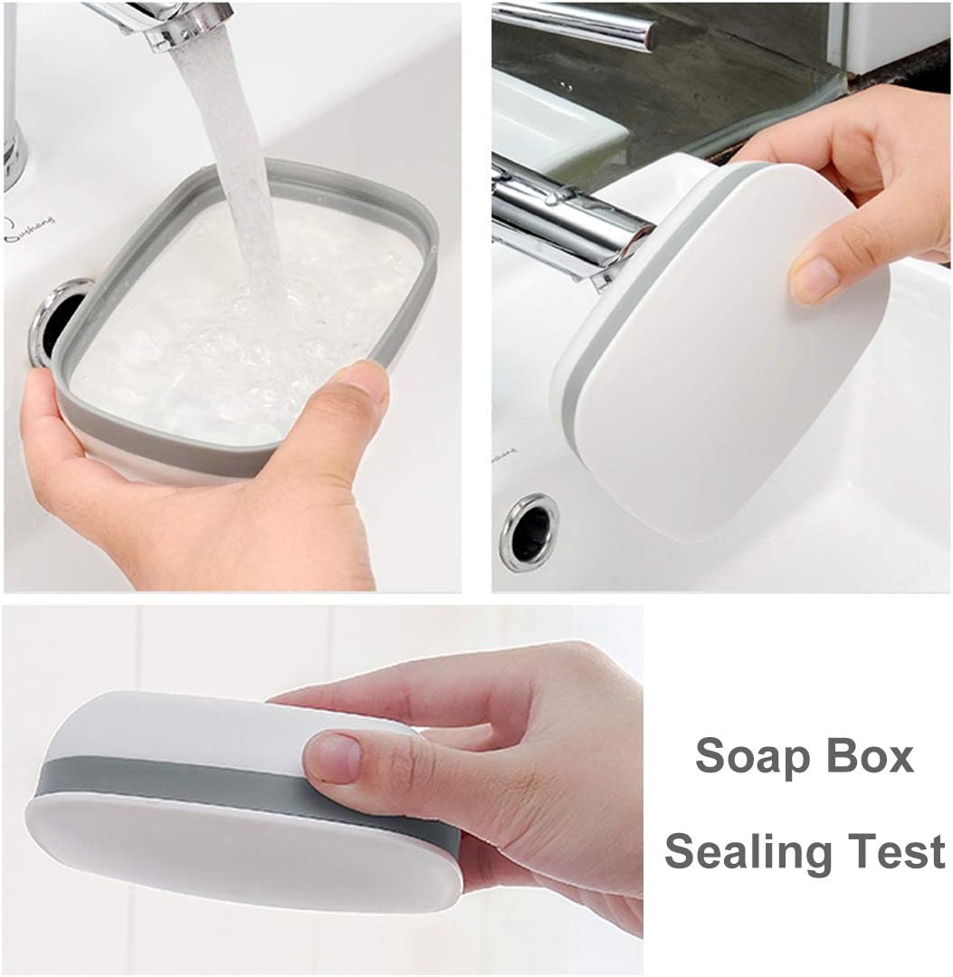 STARSLIFE 2 PC Portable Soap Case Holder