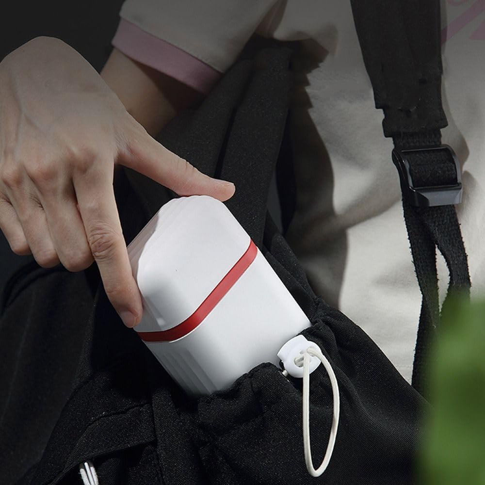 Cute Travel Soap Dish with Drain Tray