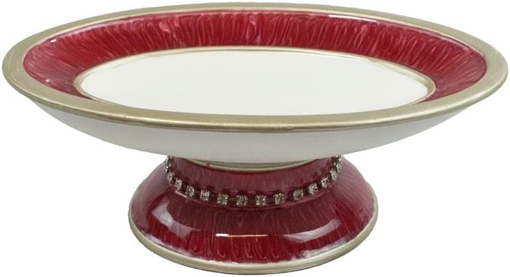 Sherry Kline Victoria Epoxy Soap Dish in Red