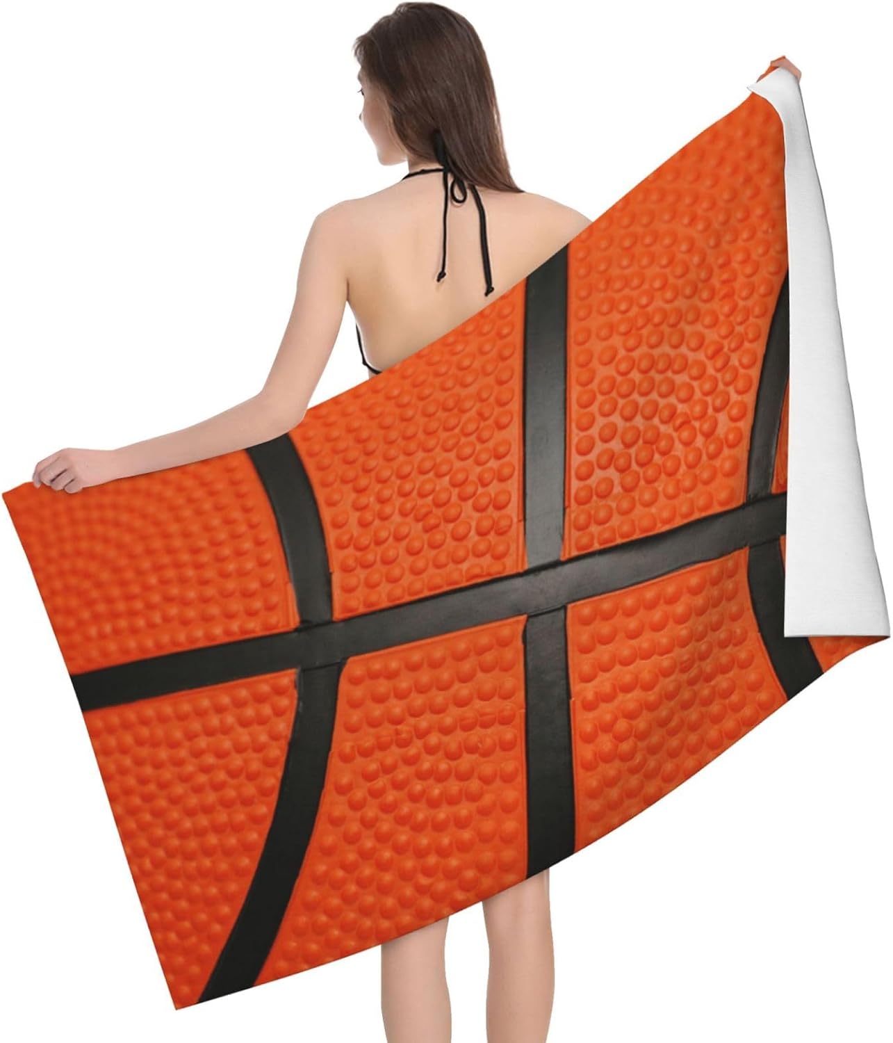 Microfiber Basketball Beach Towel for All Ages