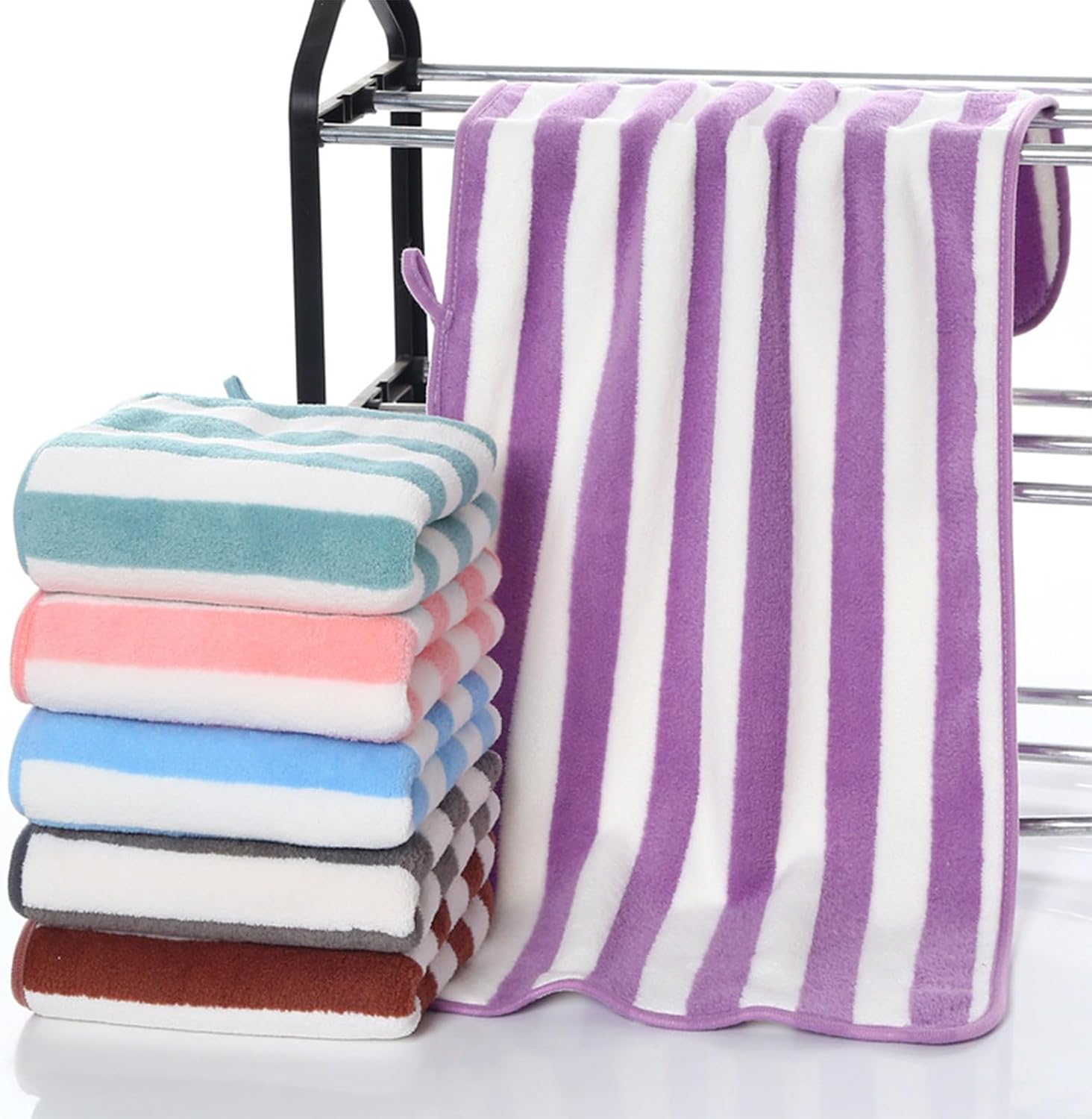 Soft Absorbent Beach Towel - 13 X 29 Inch 1