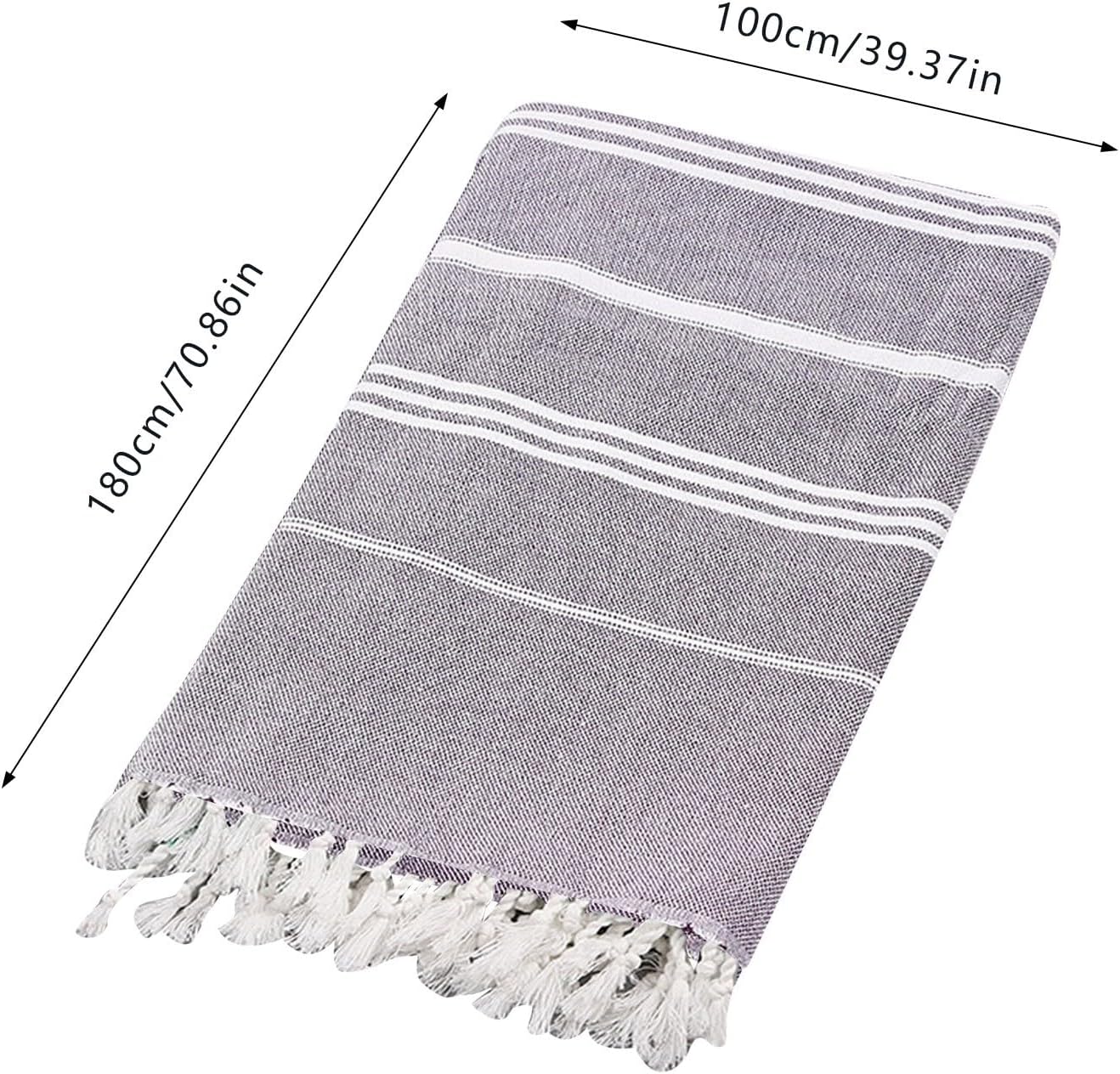KELINFONG Oversized 70x40 Inch Microfiber Beach Towel Set of 4