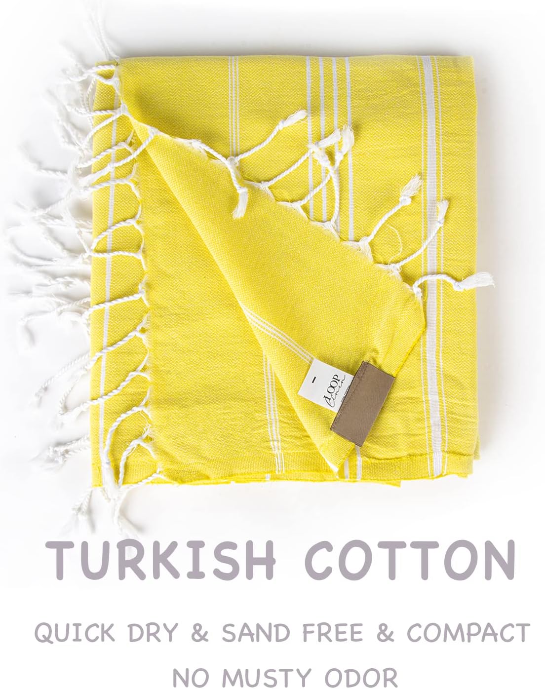 Loop Linen Turkish Beach Towel 37x71