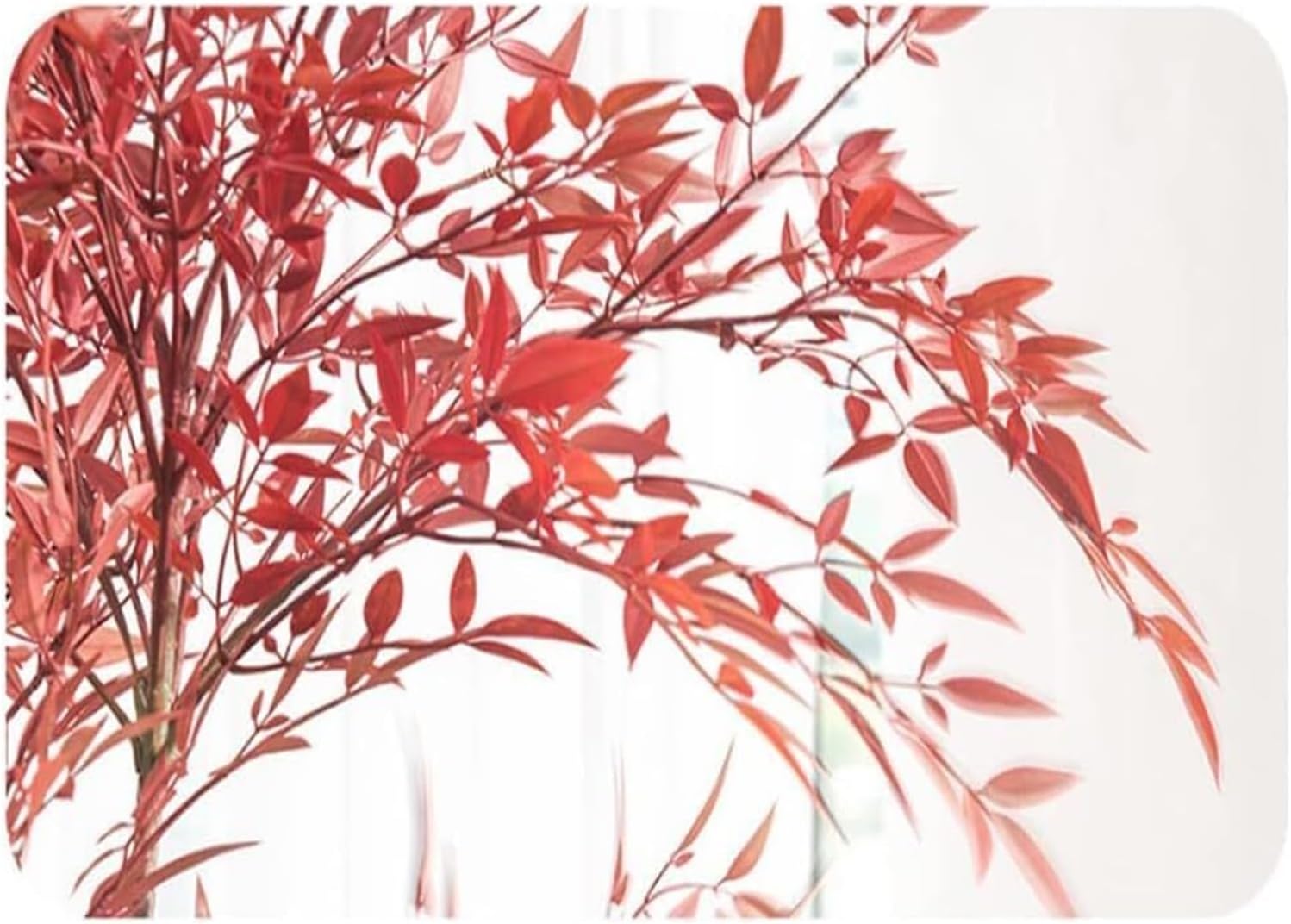 140cm Artificial Red Nandina Tree for Home Office Decor