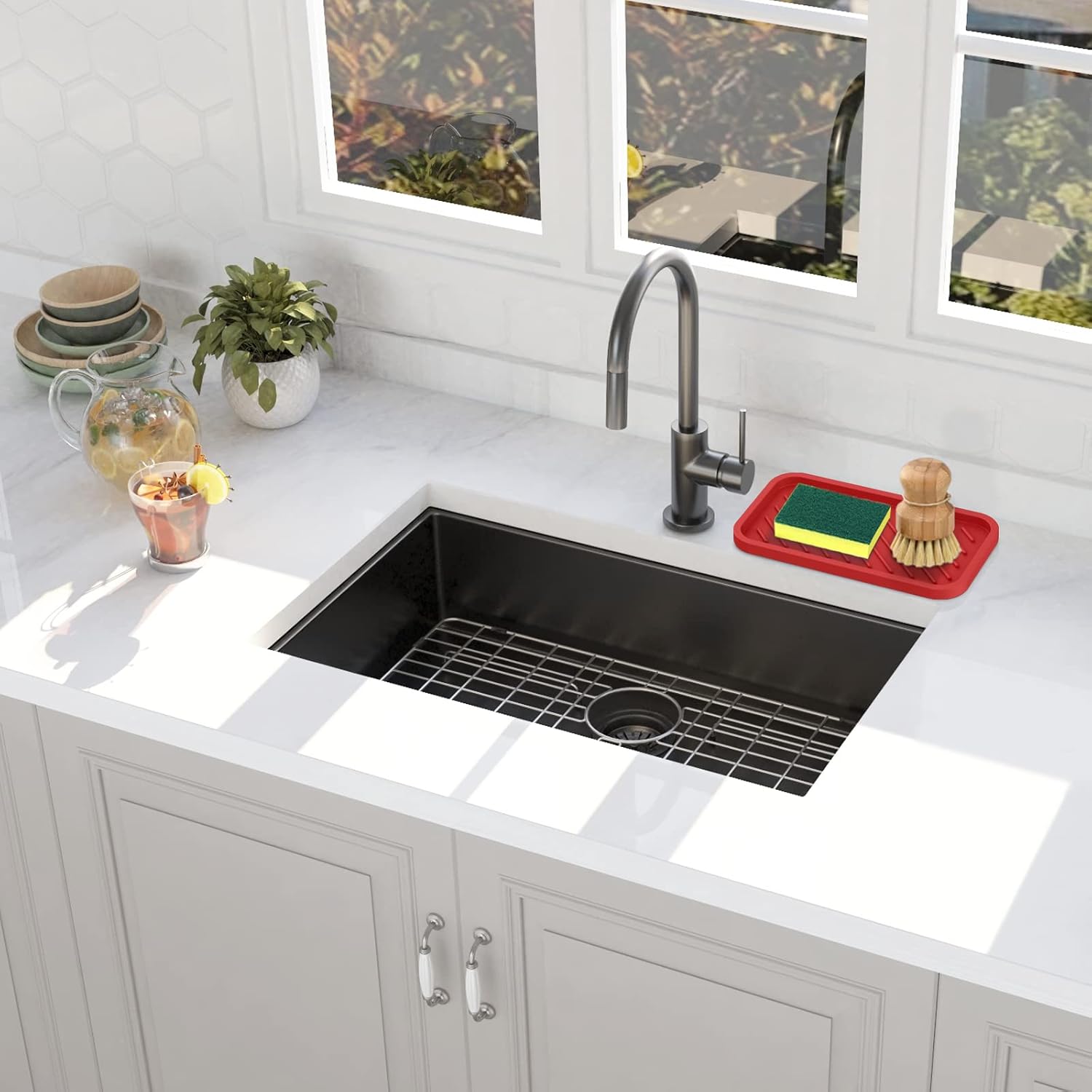 EG-SIPRO 10 Silicone Sponge Holder for Kitchen and Bathroom