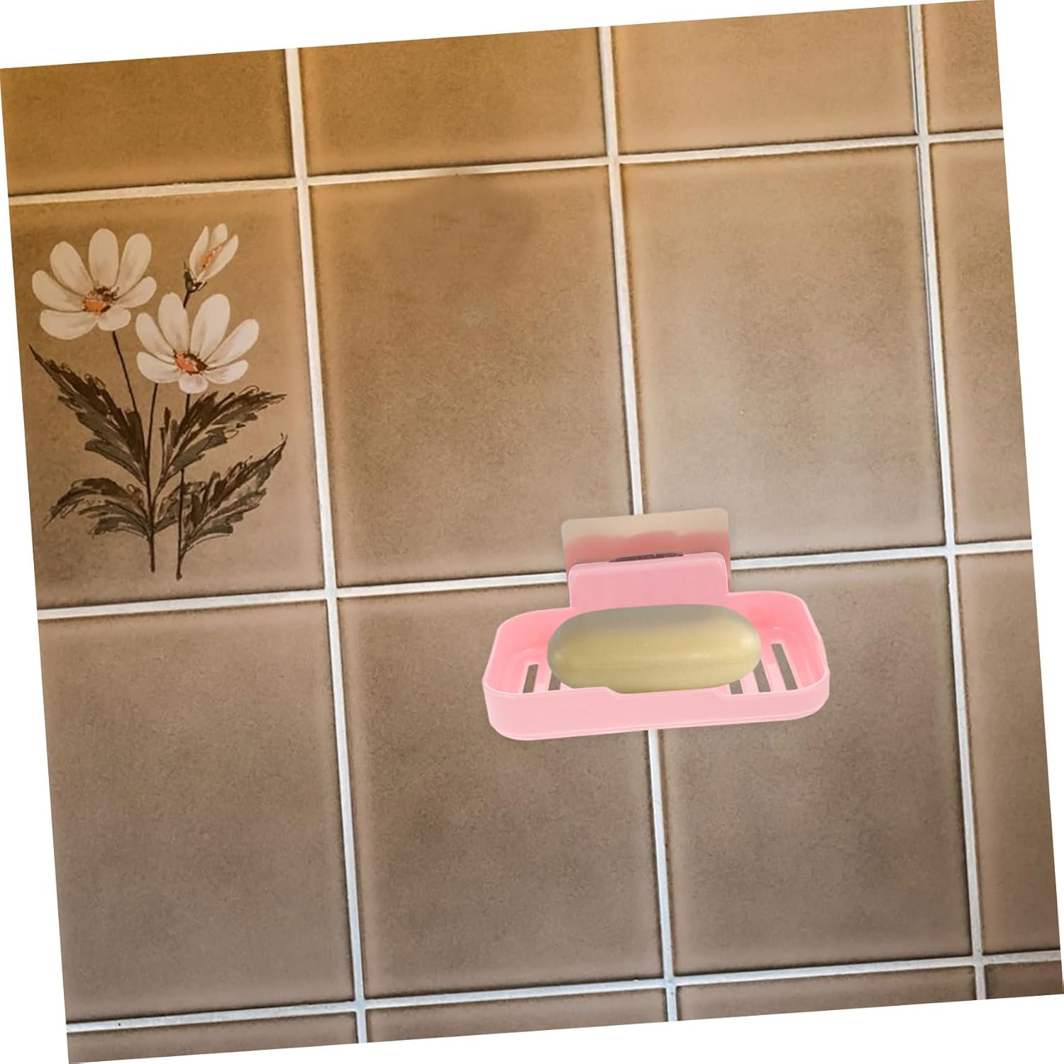 STOBAZA Adhesive Soap Holder for Bathroom and Travel