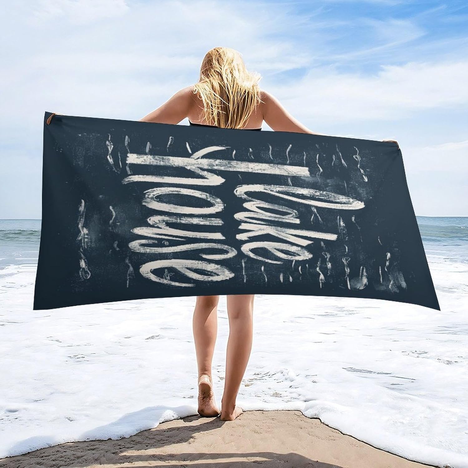 MaSiledy Lake House Beach Towel Fast Dry